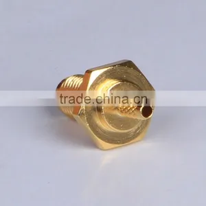 SMA Jack Female Waterproof Bulkhead Connector for RG316 RG174 LMR100 Cable thumbnail-4