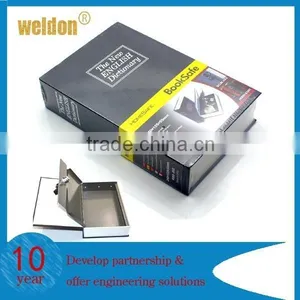 Customized Decorative Hardpaper Book Box , Book Safe Box thumbnail-5