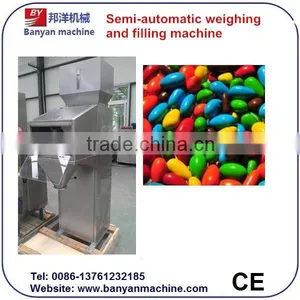 Hot Sale Semi-auto Jelly Beans Weighing And Filling Machine 0086-18321225863 thumbnail-1