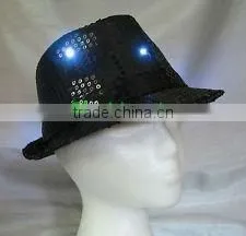 Light Up Hat With Sequin thumbnail-3