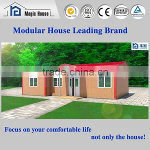 Green House Low Cost 3 Bedrooms Cheap Pre Manufactured Home thumbnail-1