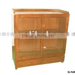 Small Bookcase - Bookcase Library Cabinet thumbnail-1