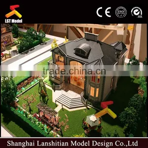 3D Maquette Architectural Villa Model thumbnail-3