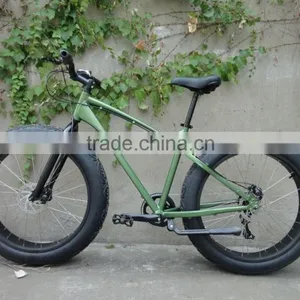 26'' Aluminum Fat Bike 7 Speed Disc Brake Snow Bike thumbnail-1