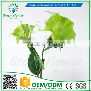 Greenflower 2016 Wholesale Real Touch Latex PU China Artificial Flowers Datura for Wedding Decoration thumbnail-1