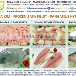 PANGASIUS HYPOPTHALMUS -TAPILA FROZEN BASA FILLLET - TIDA KIM - BLACK TIGER SHRIMP LIVE FROZEN LOBSTER P - MAKEREL FISH MAW thumbnail-2