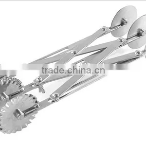 Pizza Double Roller Knife,,five Blade/7 Blade Roller Knife for Pizza thumbnail-2