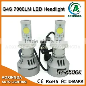 4S 6500K 7000LM Super Bright H7 Led Headlight Conversion Kit thumbnail-1