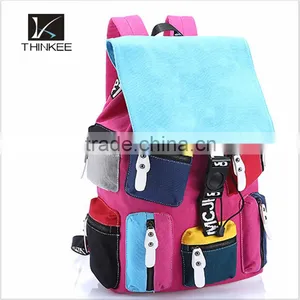 Fashion Design Canvas Sports Backpack/teenagers Fashion Sports Backpack Bag thumbnail-1