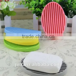 Super Quality Round Silicone Soap Pad Bathroom Accessories thumbnail-2