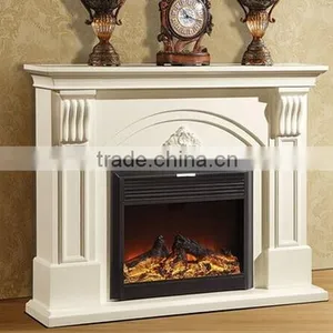 White Marble Home Stone Decoration Fireplace thumbnail-1