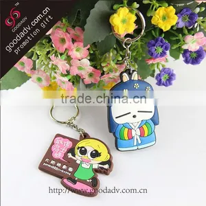 2015 New Eco-friendly Cheap Advertising Soft Rubber Key Holder thumbnail-1