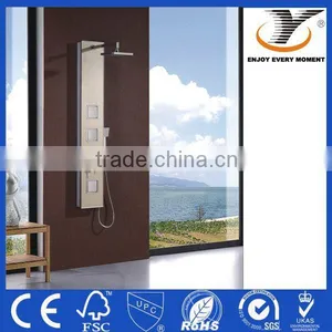 Slim Space Saving Bathroom PVC Simple Shower Column thumbnail-1