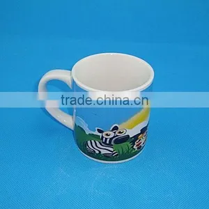 Funny Carton Design Porcelain Water Mug for Children thumbnail-4