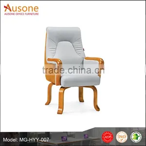 Modern Style Wooden Company Conference Furniture Chairs thumbnail-1