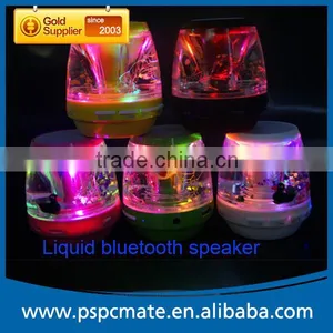 Handfree Stereo Colorful LED MP3 Bluetooth Liquid Speaker thumbnail-6