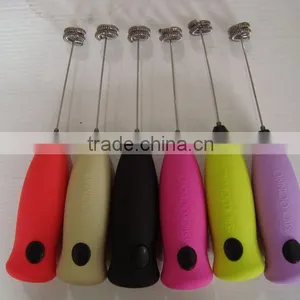 Electric Milk Frother Made of Stainless Steel + ABS Material thumbnail-3