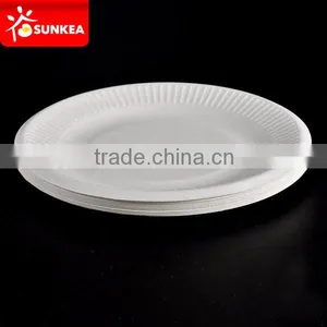100% Biodegradable Sugarcane Cake Plate, High Quality Cake Plate,Disposable Tableware Quality Choice thumbnail-5
