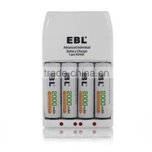 EBL AA/AAA Battery Charger 4pcs AA/AAA Battery 914A Quick Charger thumbnail-6