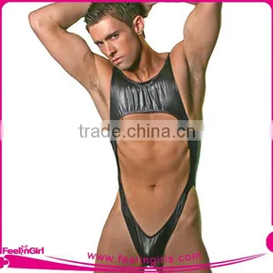Christmas Nighty Men Sexy Male Leather Lingerie Hot thumbnail-2