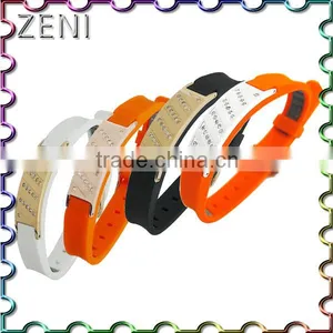 Lowest Ex-factory Price High-quality Silicone Energy Bracelet thumbnail-5