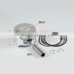 200cc ATV Watercooling 63.5mm Diam Piston Pin 15mm thumbnail-1