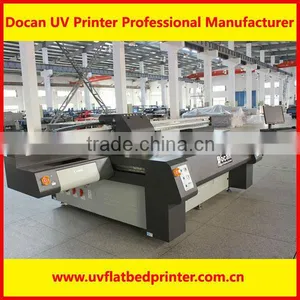 Docan Large Format UV Glass Door Inkjet Printing Machine,ceramic Tile Digital Printer thumbnail-2