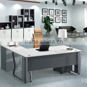 2015 China Manufacturer Hot Sale Office Furniture Wooden Executive Desk Manager Table Office Boss Table GZH-1414 Quality Choice thumbnail-2