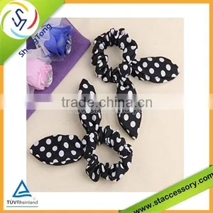 Fashion and Cute Assessories Elastic Hair Band ,hair Rubber Band ,fabric Pony Holder thumbnail-1