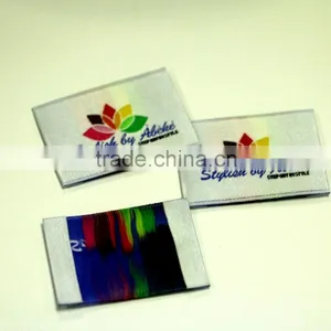 High Quality Silk Screen Printed Embossed Main Label For Clothing thumbnail-4