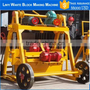 Small Moveable Cement Block Making Machine QT40-3B thumbnail-2