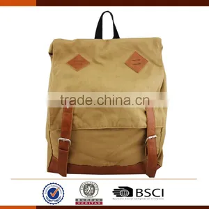 Fashion Vintage Cotton Casual Backpack For Korean thumbnail-1