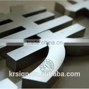 Whole Sale Price Laser Grinding 3d Stainless Steel Mental Letter Sign of Alphabet Letter With Polished Surface Treatment thumbnail-5