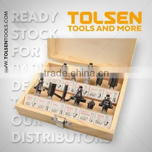 12 PCS CARBIDE ROUTER BITS SET thumbnail-1