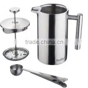 2016 Stainless Steel Tea Maker/ Coffee Plunger / French Press thumbnail-2