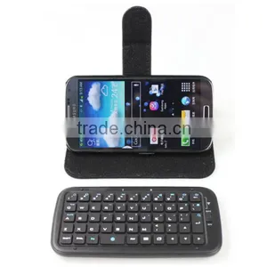 WIRELESS LEATHER BLUE TOOTH KEYBOARD FOR SAMSUNG GALAXY S4 (I9500) thumbnail-1