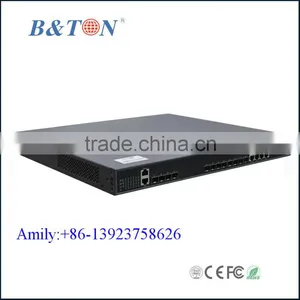 1U 19inch 10GE Fiber 8PON Port GPON OLT Equipment Support ONT Terminal thumbnail-1