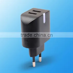 EU Plug AC Power Adapter Charger Mobile Phone Charger for Samsung/iPad PC Tablet thumbnail-4