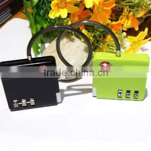 TSA529 3 Dials Travel Luggage Cable TSA Lock thumbnail-5