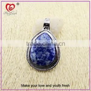 Top Design Artificial Stone Jewelry Western Style Large Stone Jewelry Stainless Steel Big Stone Jewelry thumbnail-1