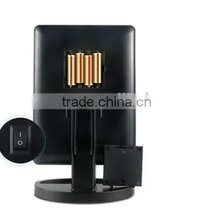 Hot Sale 16LED Light Comestic Mirror for Makeup Touch Screen on Desk thumbnail-4