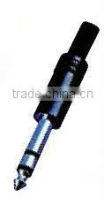 6.35MM MONO STEREO METAL,W/SPRING BLACK NICKEL PLATED thumbnail-1