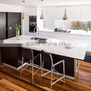 Artificial Quartz Stone Calacatta Kitchen Countertops thumbnail-2