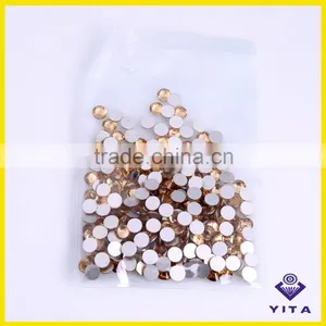 SS12 LCT Glass Non Hot Fix Flat Back Rhinestones For Nail Arts Design thumbnail-2