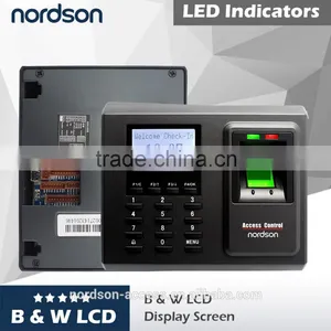 Stable Performance B & W LCD Screen Biometric Access Control System & Time Attendance thumbnail-1