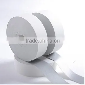 High Visibility Silver Double/single Side Elastic Reflective Tape Elastic Reflective Tape for Clothing Bag Quality Choice thumbnail-4