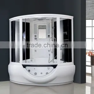 Y840 2 Person Sauna Bath Shower Room With Whirlpool Baths thumbnail-1