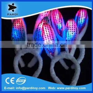 Bar Promotional Led Glow Rabbit Ears Light Bunny Ears thumbnail-1