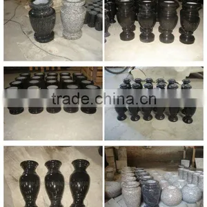 Black Granite Vase thumbnail-1