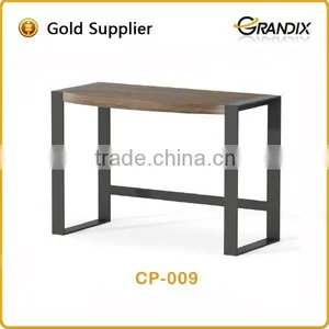 Natural Design Wooden Desk , Modern Simple Computer Desk Design thumbnail-1
